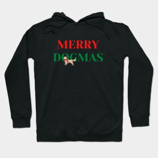 Merry Dogmas Santa Golden Retriever Hoodie